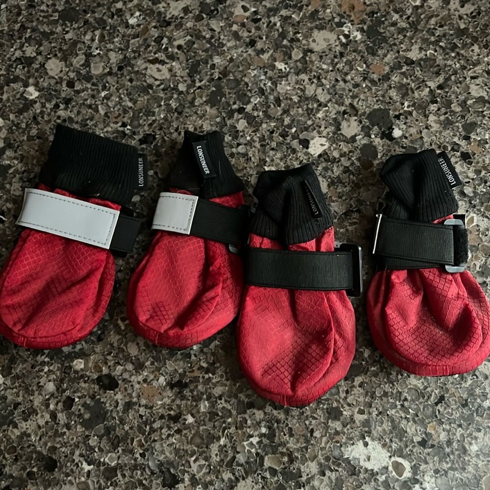 Dog paw boots